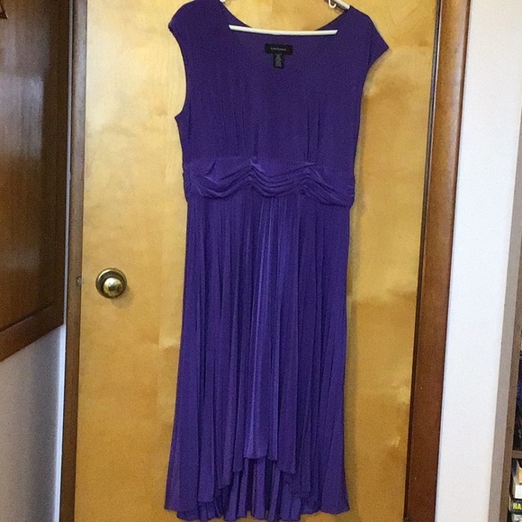 Purple dress size 14. NWOT - Picture 6 of 9